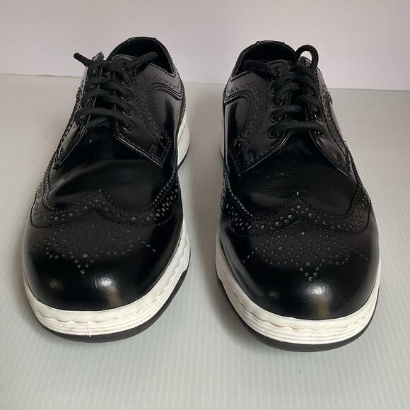 Dr. Martens  Gabe SoftWair Black Leather Brogue Oxford Men’s Sz 7 / EU 39 - Picture 7 of 13